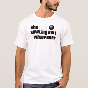 Le T-shirts de Whisperer de boule de bowling