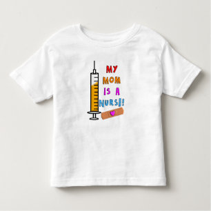 Le T-shirts d'enfants d'infirmière ma maman est