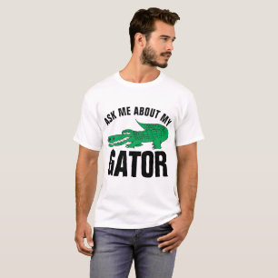 Le T-shirts drôle d'alligator, M'INTERROGE AU