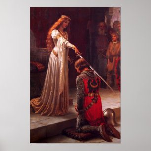 Le tableau à l'huile L'Accolade
