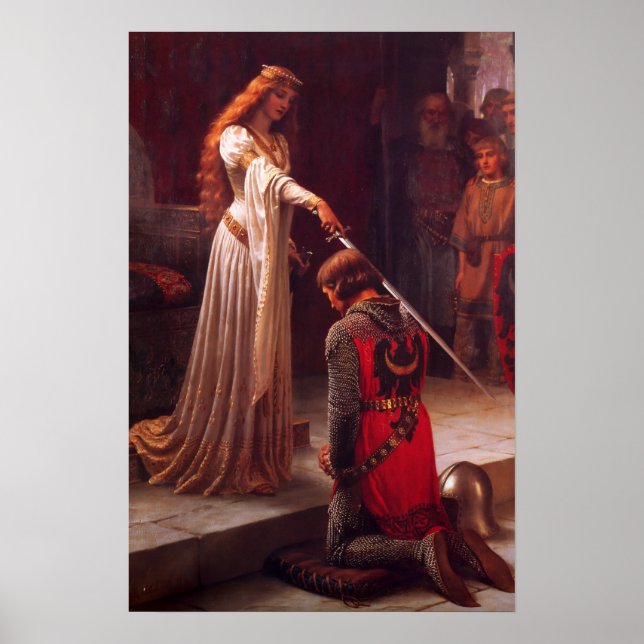 Le tableau à l'huile L'Accolade  (Devant)