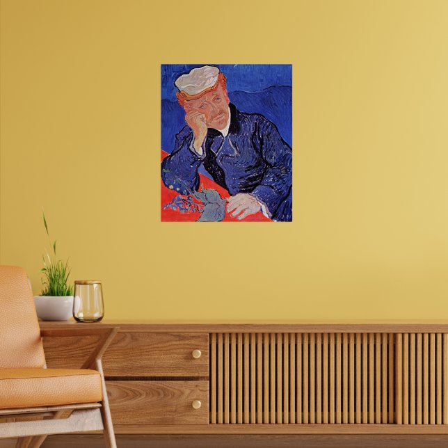 Le tableau de Van Gogh, Portrait du Dr Gachet, (Salon 2)