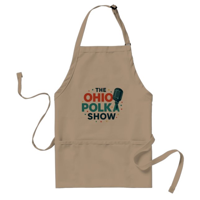 Le tablier de l'émission de polka OHIO (Devant)
