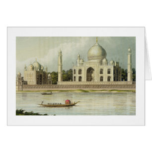 Le Taj Mahal, tombe de l'empereur Shah Jehan et