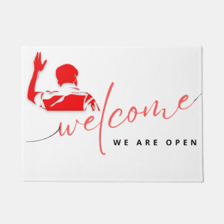 Le tapis de bienvenue est un classique