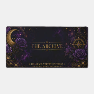 Le Tapis de Bureau Gaming Archive Gothique Céleste