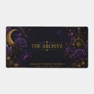 Le Tapis de Bureau Gaming Archive Gothique Céleste