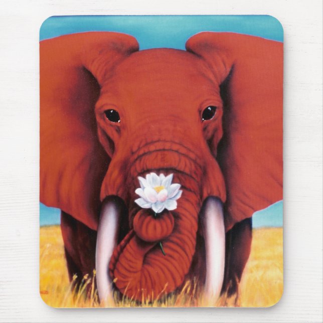 Le tapis de souris de cueillage de champ (Devant)