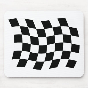 Le Tapis de Souris Drapeau à Damier