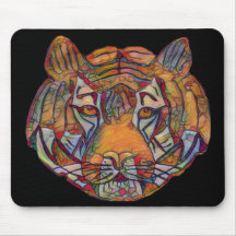 Le Tapis de souris en chef de Tiger