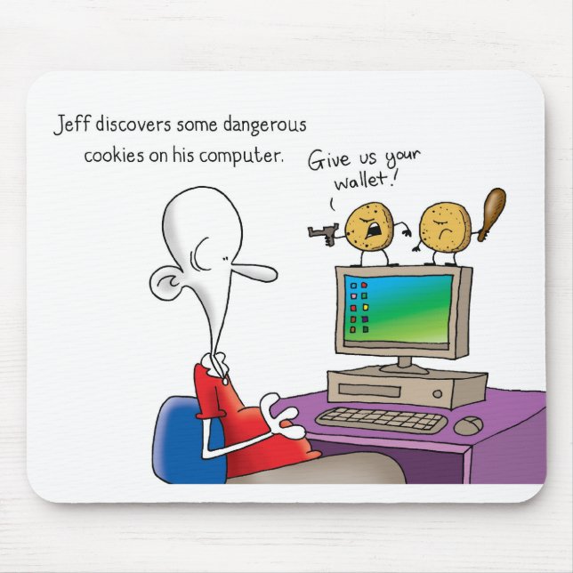 Le tapis impair de souris de biscuits de peloton (Devant)