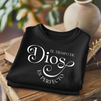 Le Temps de Dieu Christian T-Shirt Espagnol