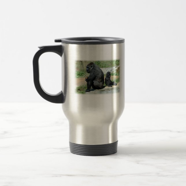 Le temps de gorille voyagent tasse (Gauche)