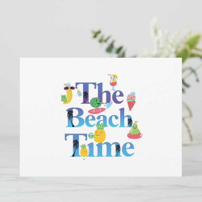 Le Temps De La Plage (Debout devant)