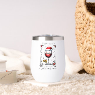 Le temps de Noël est meilleur avec le vin