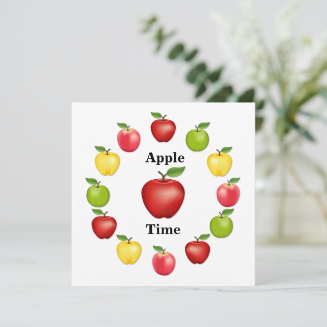 Le temps des pommes, Délicieux, Granny Smith, Vari (Debout devant)