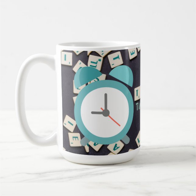 Le temps est l'argent - Mug (Gauche)