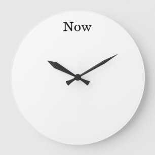 Le temps est maintenant horloge