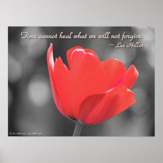 Le temps ne peut pas guérir ce que nous... Poster