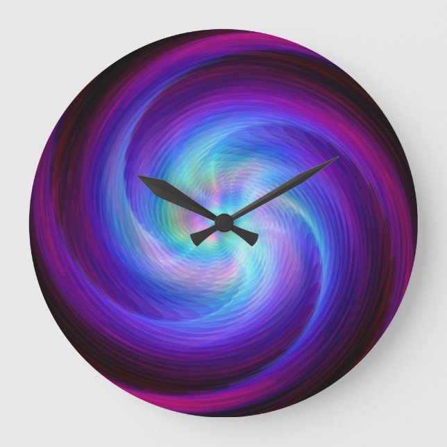 Le temps passe 1 Horloge murale & Options numériqu (Recto)