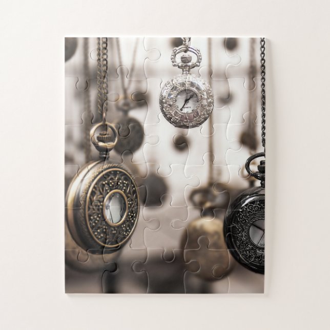Le temps passe - Puzzle 27.9 cm x 35.5 cm (Vertical)