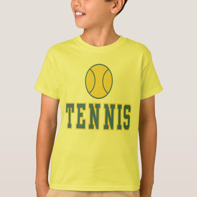 Le tennis badine le T-shirt (Devant)