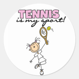 Le tennis est mon Stickers Sport