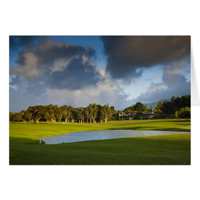 Le terrain de golf Makai à Princeville (Devant horizontal)