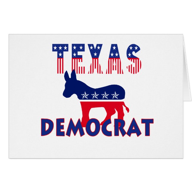 Le Texas Démocrate (Devant horizontal)