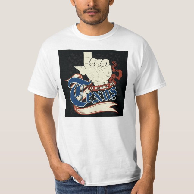 Le Texas est T-shirt du numéro un (Devant)