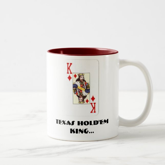 Le Texas les tiennent le Roi Mug (Droit)