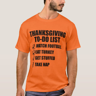 Le thanksgiving des hommes pour faire le T-shirt
