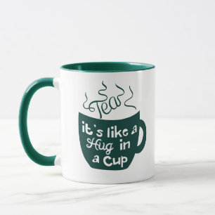 Le thé, c'est comme un câlin dans une tasse