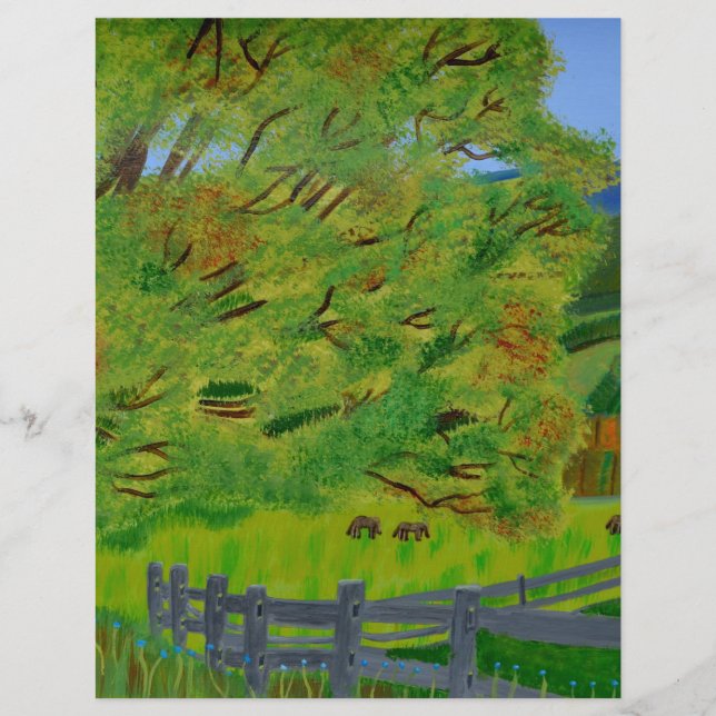 Le thé de feuilles de papier de joie  (Devant)