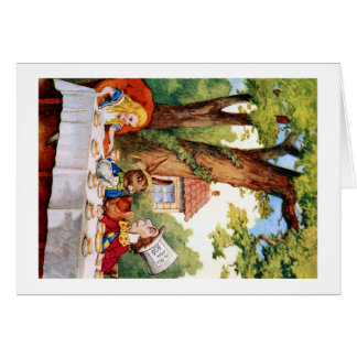 Le thé du chapelier fou au pays des merveilles