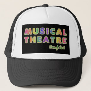 Le théâtre musical assez a indiqué le casquette