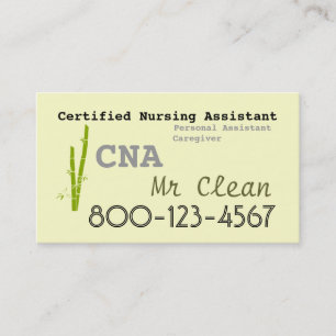 Le thème en bambou PEUT modèle de carte de visite