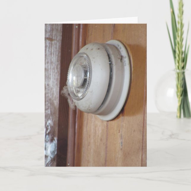 "Le thermostat est tombé en panne" Carte de bon ré (Devant)