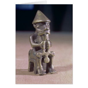 Le Thor avec un marteau, statuette a trouvé en