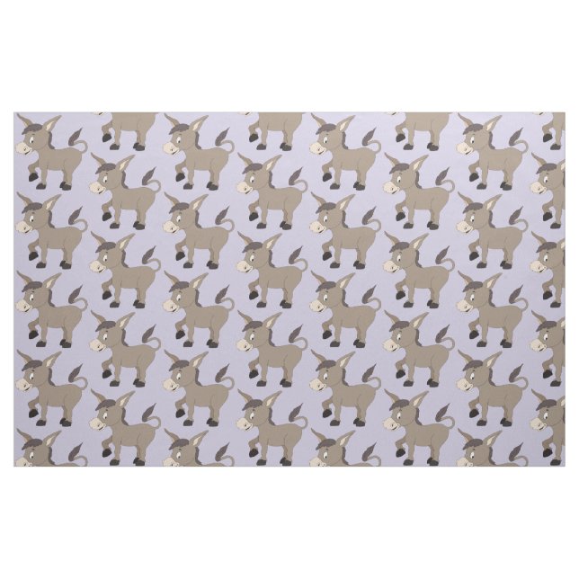 Le tissu d'âne des enfants mignons de coutume (Fat Quarter)