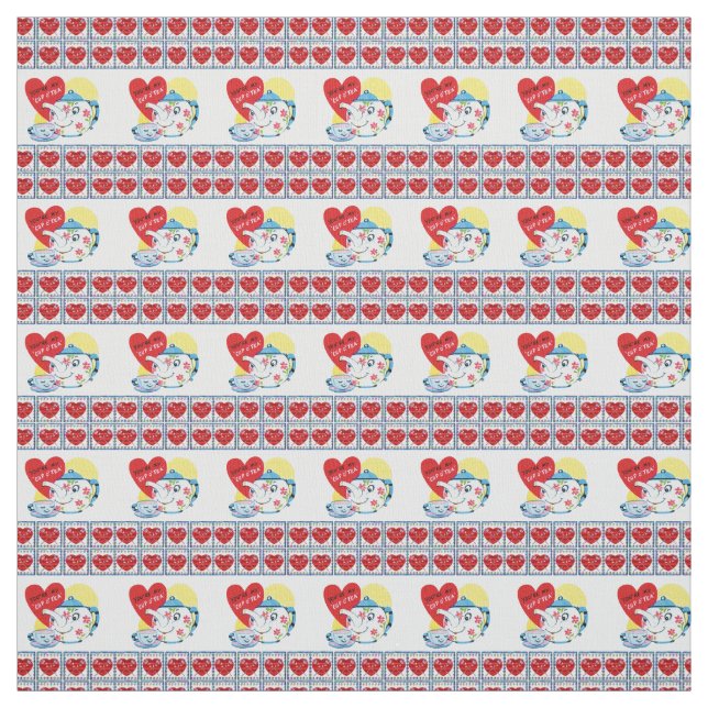 Le tissu de la Saint Valentin (Échantillon)