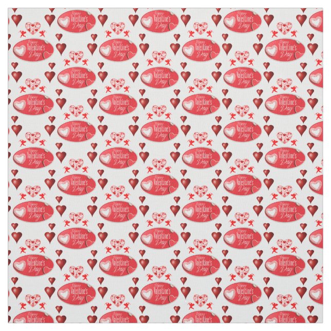 Le tissu de la Saint Valentin (Échantillon)