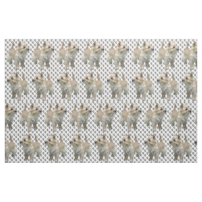 Le tissu de race de chien de Cairn Terrier (Yard)