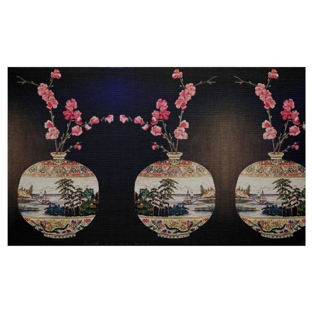 Le tissu de vase japonais (Fat Quarter)