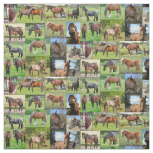 Le tissu fait sur commande de l'amant de cheval