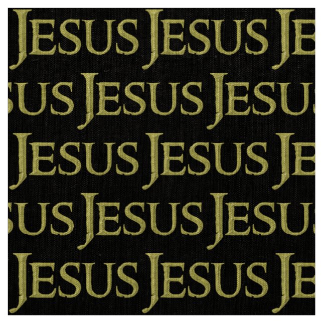 Le tissu Jésus, à vendre ! (Échantillon)