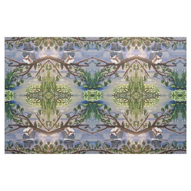 Le tissu Kingfisher (Fat Quarter)