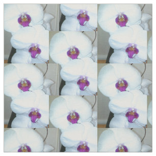LE tissu ORCHID BLANC