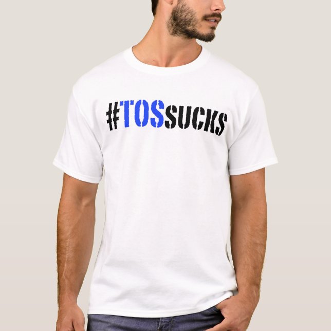 Le TOS de Hashtag suce le T-shirt (Devant)