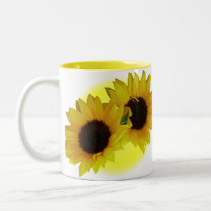 Le tournesol met en forme de tasse les tasses
